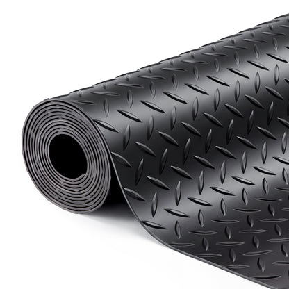 SEAL Diamond Plate Garage Floor Mat