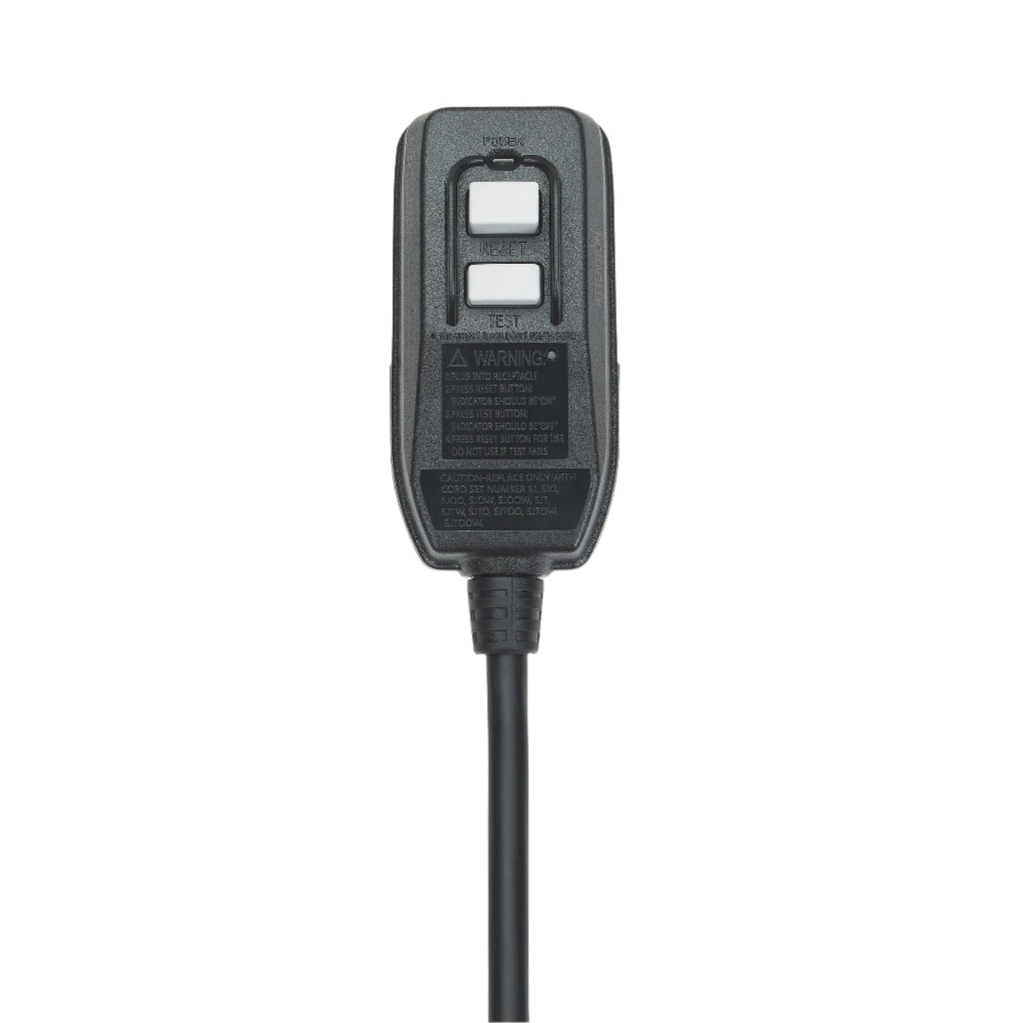 SEAL 10ft GFCI Power Cord for SEAL Connectable Snow Melting Mats (Compact Plug-in)